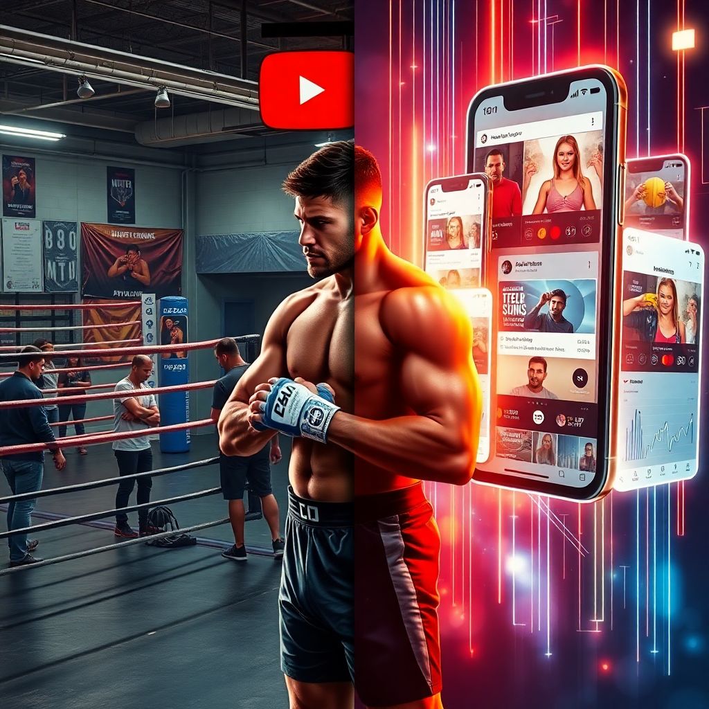 Социальные сети и youtube в ММА: путь бойца от любителя до крупного промоушена