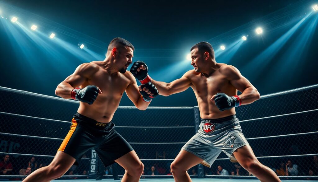 Тактика в клетке: разбор легендарных геймпланов, которые перевернули ход титульных боёв - иллюстрация