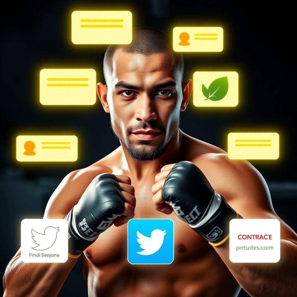 Социальные сети и медиаобраз бойца: как они влияют на карьеру в ММА