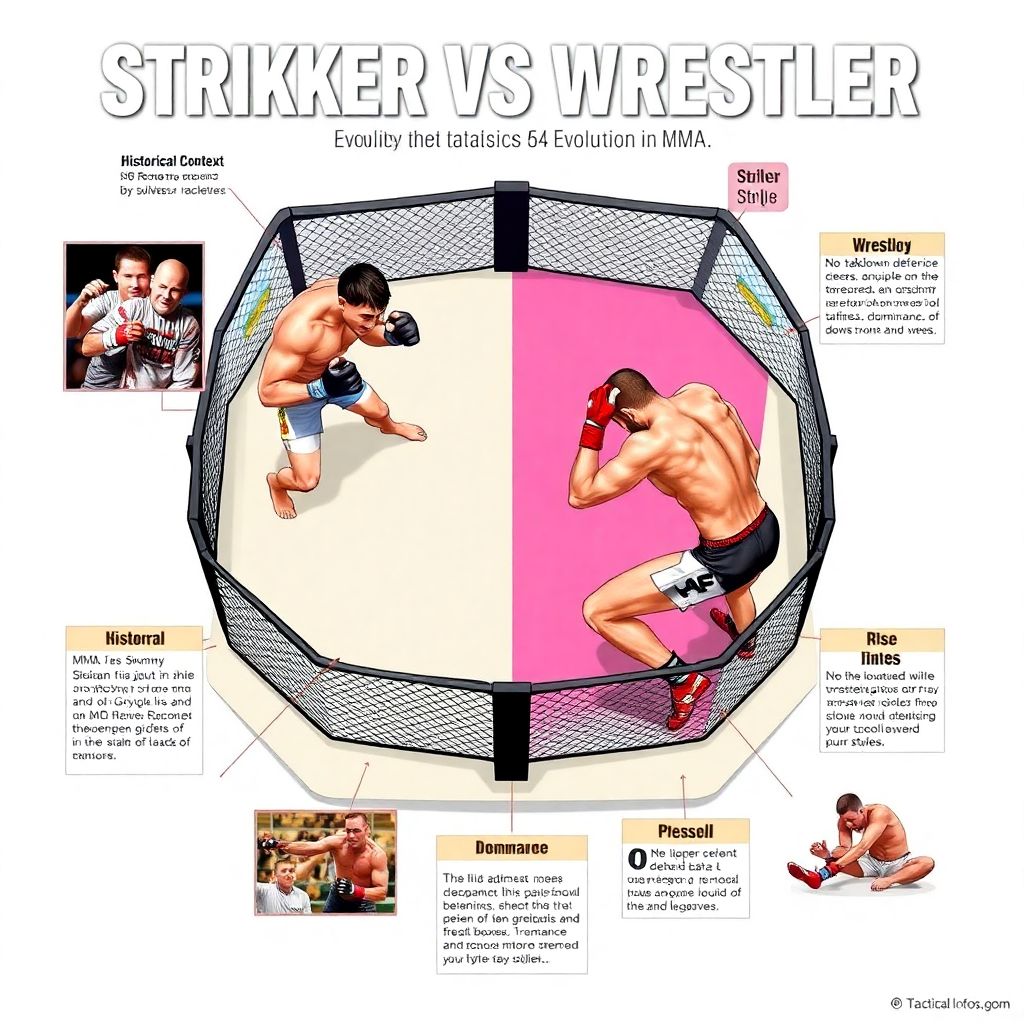 Тактика противостояния ударника и борца на примерах легендарных боёв