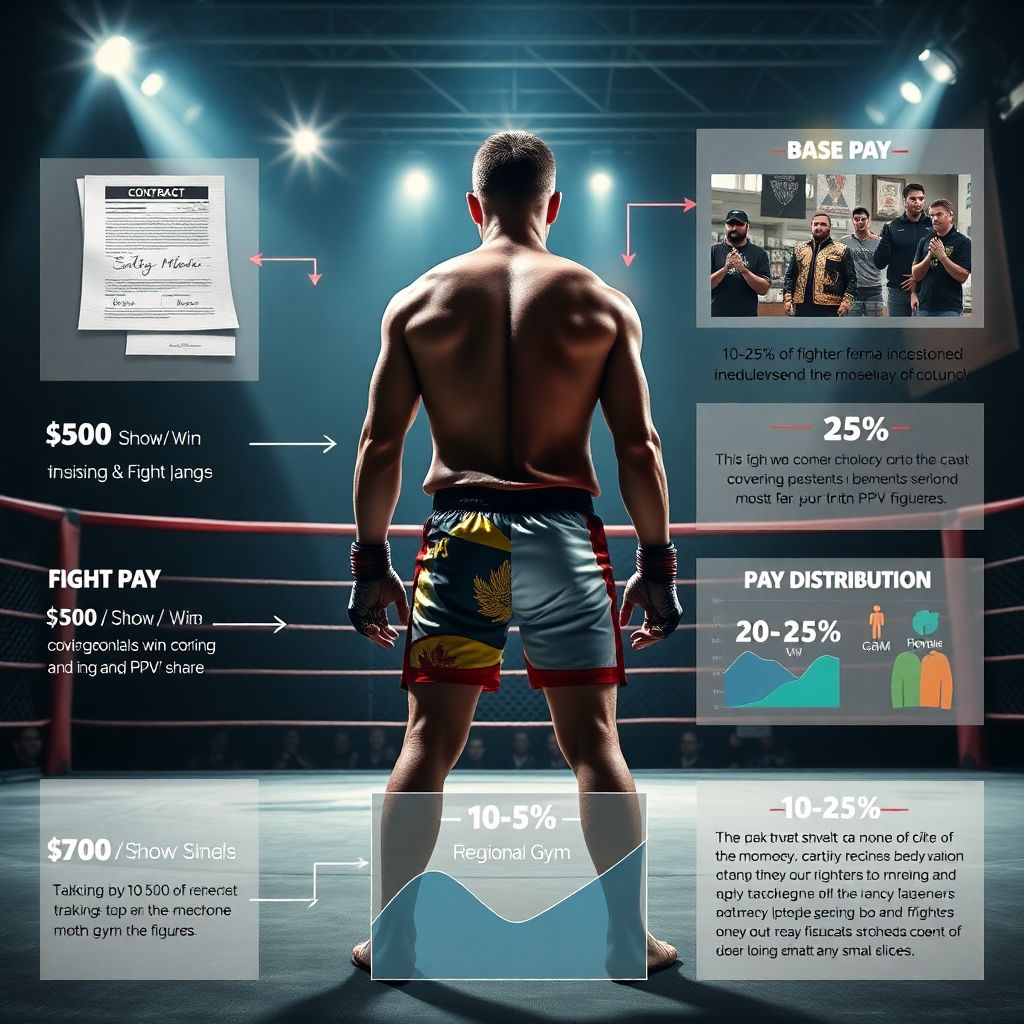 ММА и деньги: как формируются гонорары, бонусы и спонсорские контракты бойцов