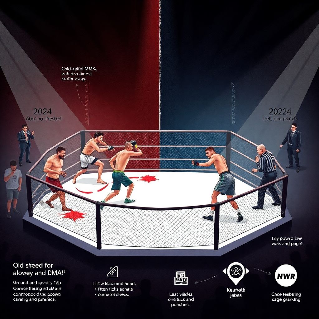 Как меняются правила ММА и влияют на зрелищность боёв сегодня