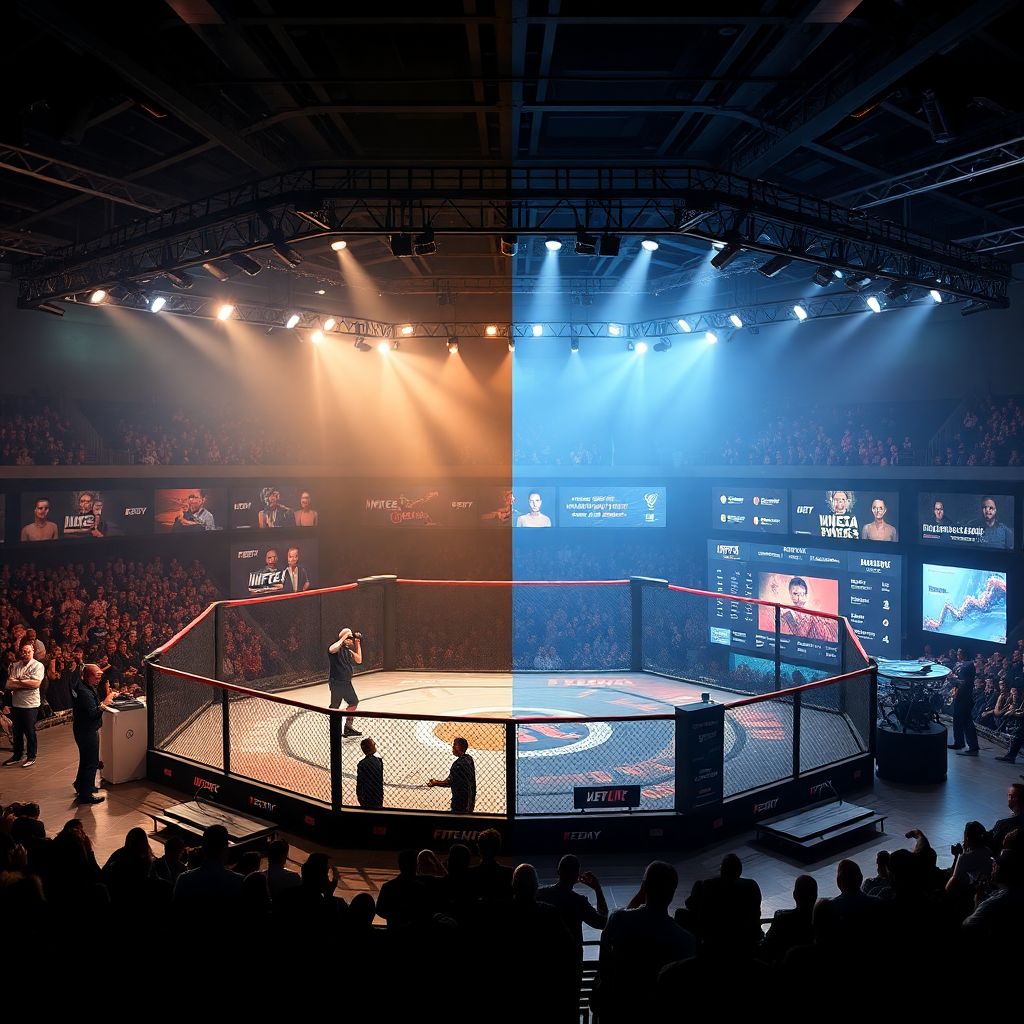 ММА 2000-х и современный хай-тек октагон: сравнительный разбор отличий